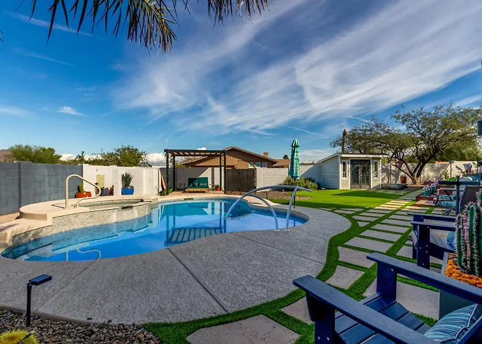 Private Desert Oasis With Heated Pool Guest Casita Ferienhaus *